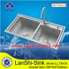 kicthen kithcen sink stainless steel double bowl laundry sink